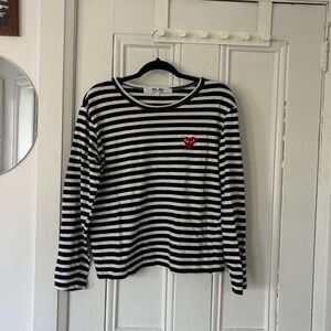 Comme Des Garçons Striped Women’s Long Sleeve